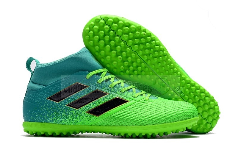 Adidas Crampon De Foot Ace 17.3 PRIMEMESH TF Vert Fluorescent