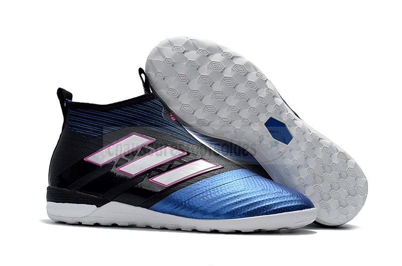 Adidas Crampon De Foot Ace Tango 17+ Purecontrol IC Bleu Noir Rouge