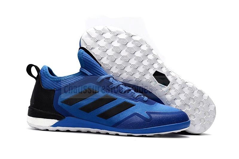 Adidas Crampon De Foot Ace Tango 17+ Purecontrol IC Noir Bleu