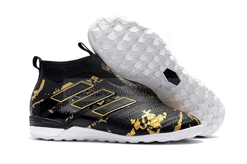 Adidas Crampon De Foot Ace Tango 17+ Purecontrol TF Noir Or Leopard