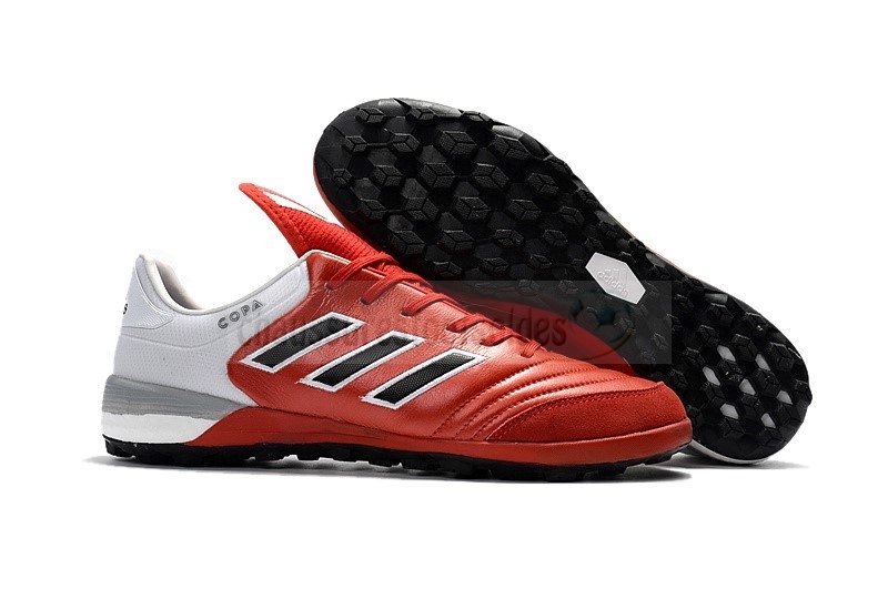Adidas Crampon De Foot Copa 17.1 TF Blanc Rouge