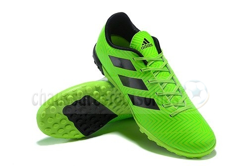 Adidas Crampon De Foot Nemeziz Messi Tango 18.4 TF Noir Vert