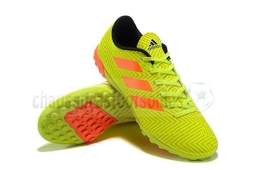 Adidas Crampon De Foot Nemeziz Messi Tango 18.4 TF Orange Jaune