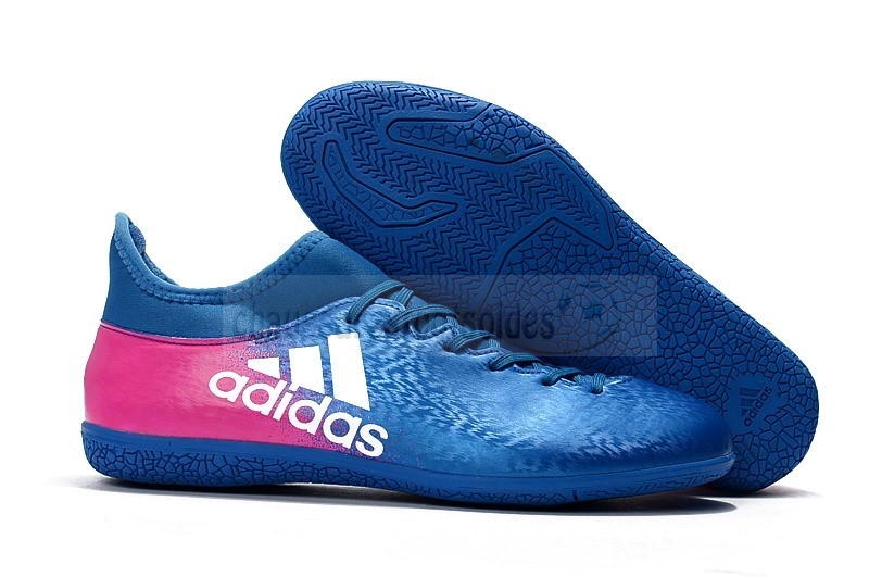 Adidas Crampon De Foot X 16.3 IC Bleu Rose