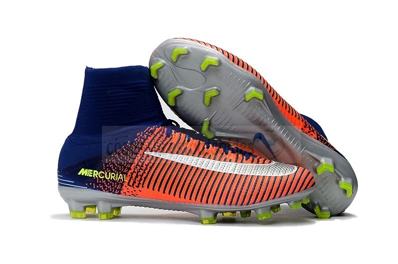 Nike Crampon De Foot Mercurial Superfly V FG Orange Multicolore Foncé