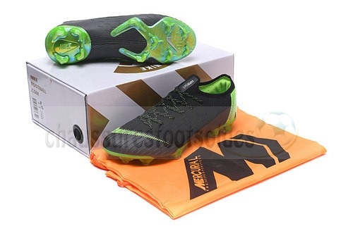 Nike Crampon De Foot Mercurial Superfly VI 360 Elite FG Noir Vert