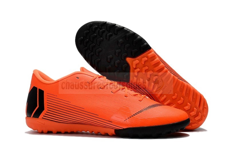 Nike Crampon De Foot Mercurial Vapor XII TF Orange Lineaire