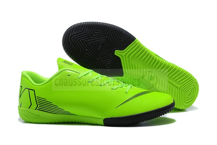 Nike Crampon De Foot Mercurial VaporX 12 Club IC Noir Vert