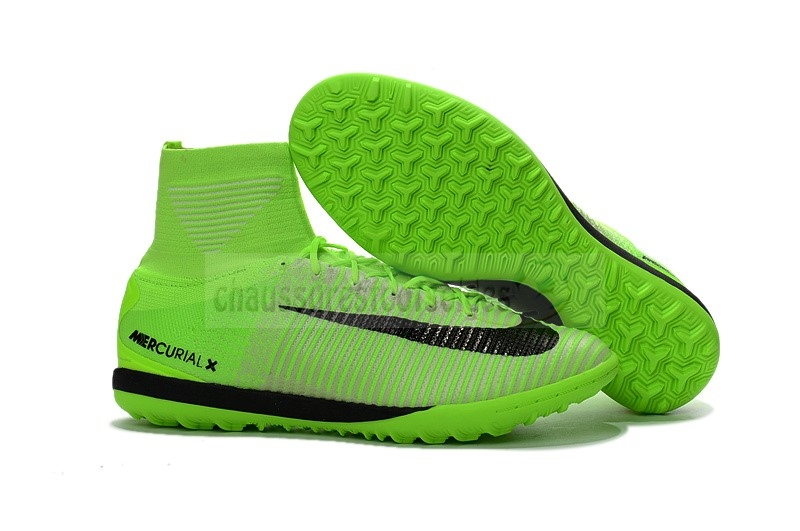 Nike Crampon De Foot Mercurial X Proximo II MD TF Vert Noir