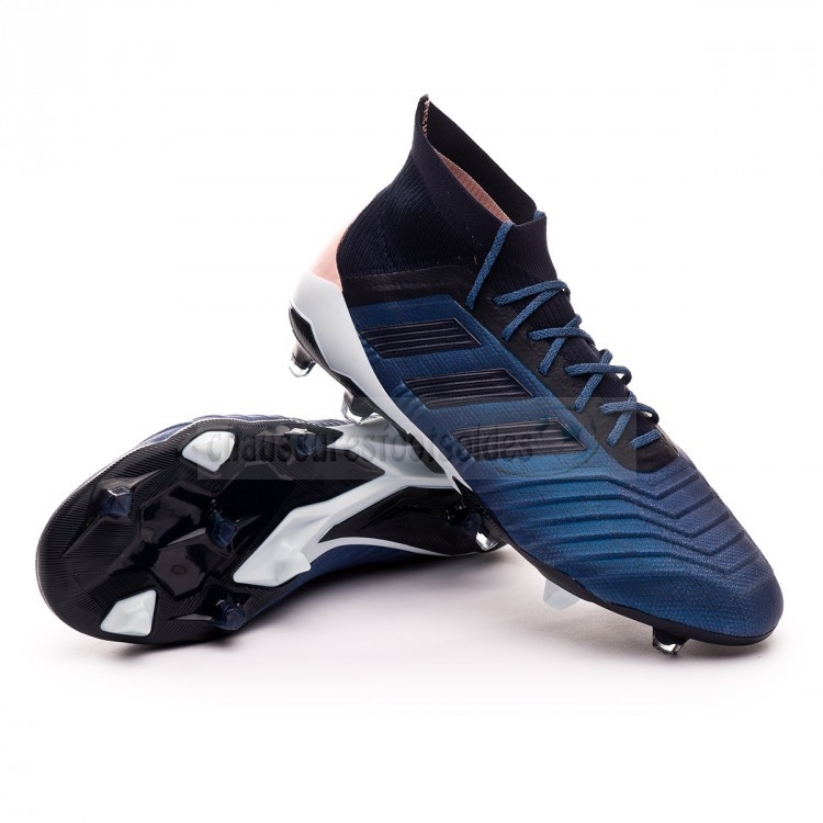 Adidas Crampon De Foot Predator 18.1 FG Bleu