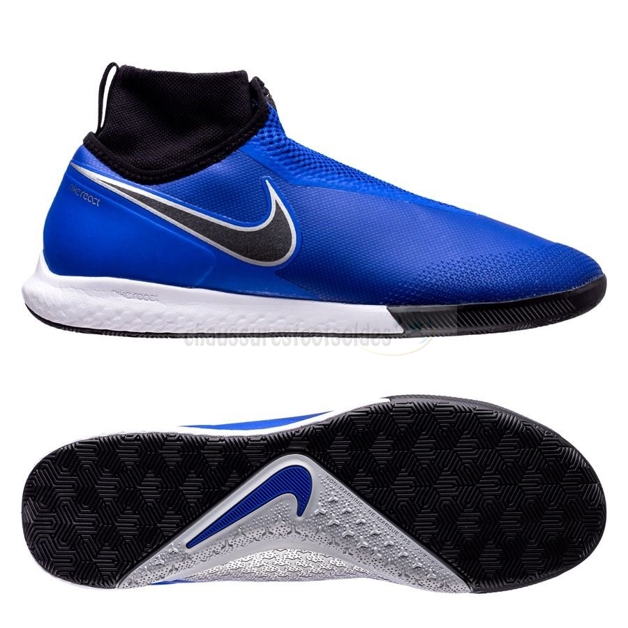 Nike Crampon De Foot Phantom Vision React Pro DF IC Bleu