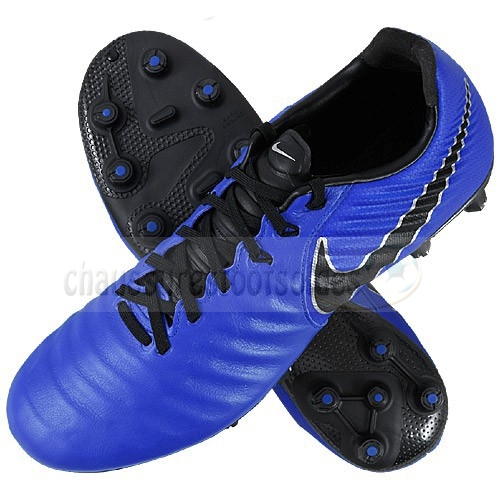 Nike Crampon De Foot Tiempo Legend 7 PRO HG Bleu