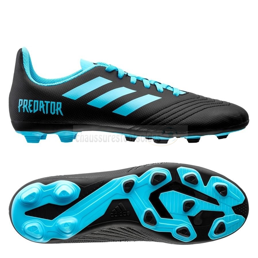 Adidas Crampon De Foot Predator 19.4 FG/AG Bleu