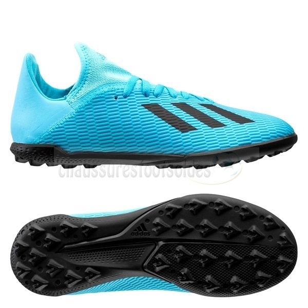 Adidas Crampon De Foot X 19.3 TF Bleu