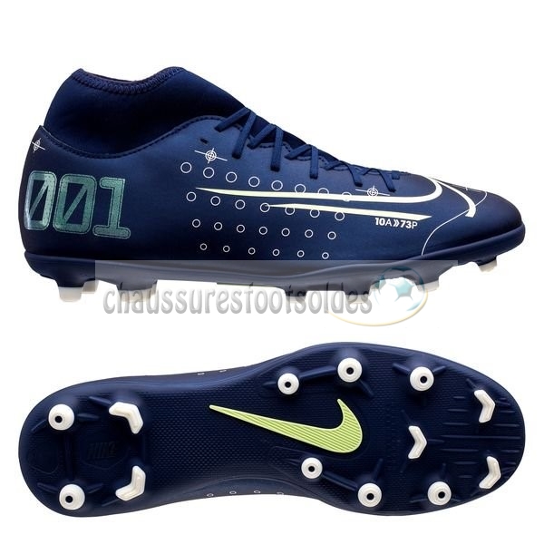 Nike Crampon De Foot Mercurial Superfly 7 Club MG Bleu
