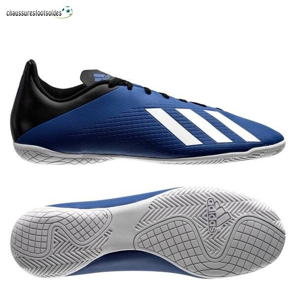 Adidas Crampon De Foot X 19.4 IN Bleu Blanc Noir