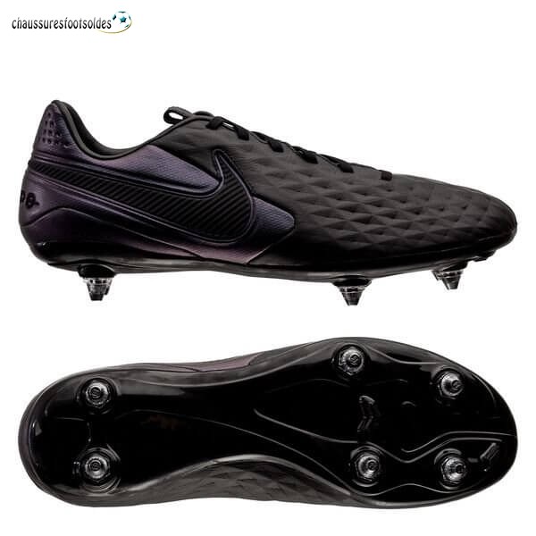 Nike Crampon De Foot Tiempo Legend 8 Pro SG Noir