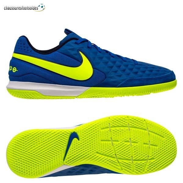 Nike Crampon De Foot Tiempo Legend 8 Academy IC Skycourt Bleu Volt