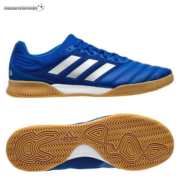 Adidas Crampon De Foot Copa 20.3 Sala IN Inflight Bleu Argent Métallique