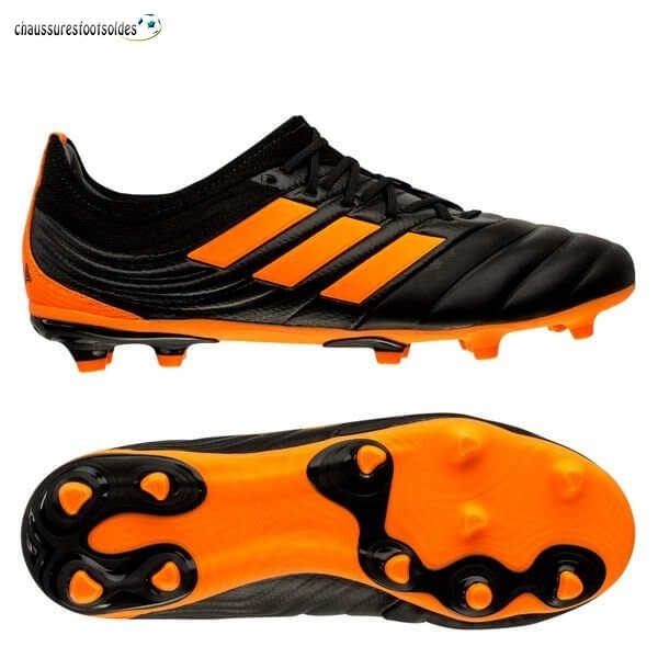 Adidas Crampon De Foot Copa 20.1 Enfants FG/AG Precision To Blur Noir Orange