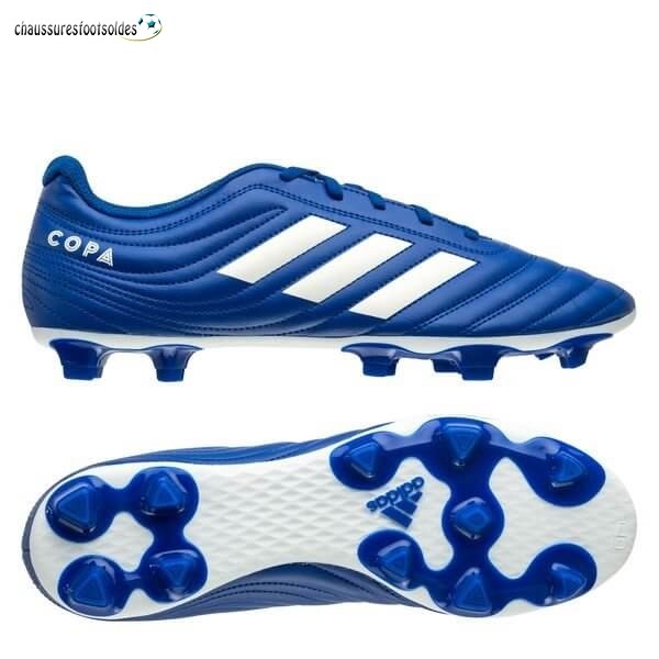 Adidas Crampon De Foot Copa 20.4 FG/AG Inflight Royal Bleu Blanc
