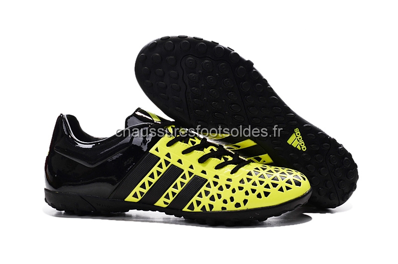 Adidas Crampon De Foot Ace 15.1 TF Vert Fluorescent Noir