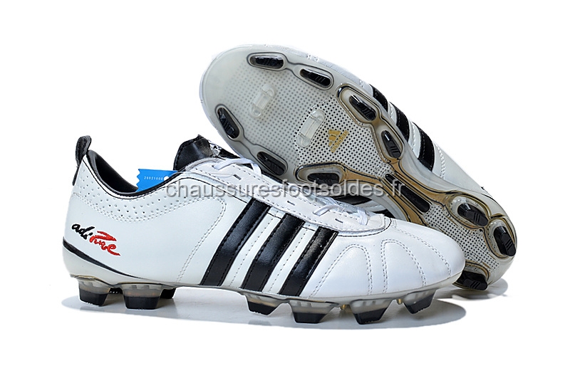 Adidas Crampon De Foot AdiPure 11Pro IV FG Blanc Noir Blanc