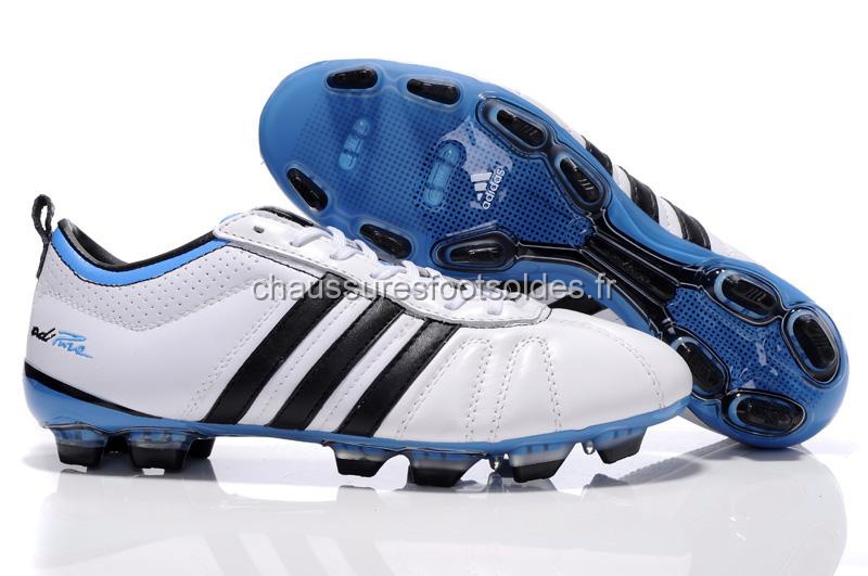 Adidas Crampon De Foot AdiPure 11Pro IV FG Blanc Noir Bleu