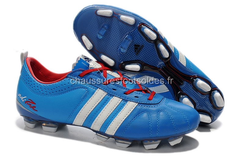 Adidas Crampon De Foot AdiPure 11Pro IV FG Bleu Rouge