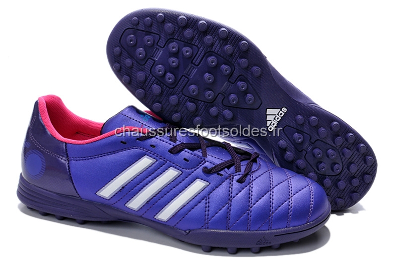 Adidas Crampon De Foot AdiPure 11Pro VI TF Violet Rouge