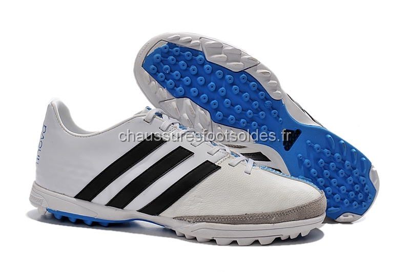 Adidas Crampon De Foot AdiPure 11Pro VII TF Blanc Bleu