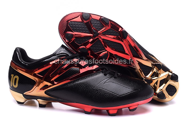 Adidas Crampon De Foot Messi 15.1 FG Noir Rouge