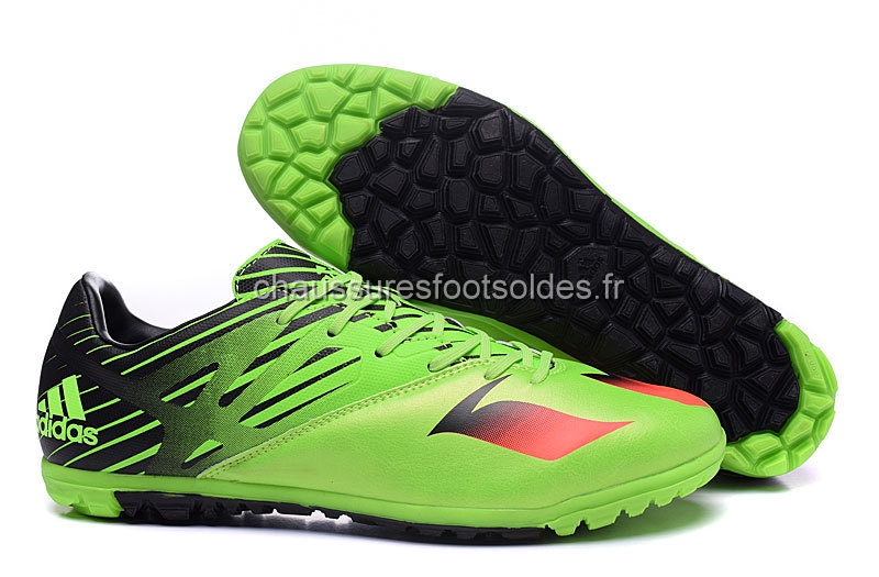 Adidas Crampon De Foot Messi 15.3 TF Noir Vert