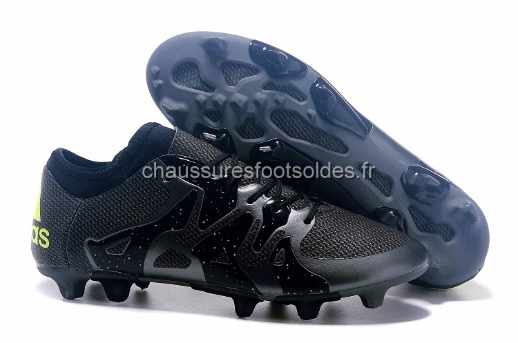 Adidas Crampon De Foot X 15.3 AG FG Noir Gris