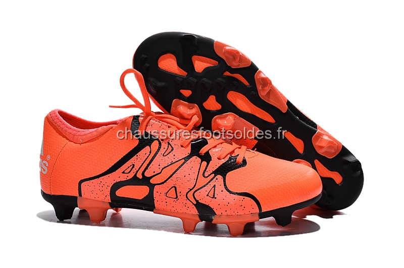 Adidas Crampon De Foot X 15.3 AG FG Orange Noir
