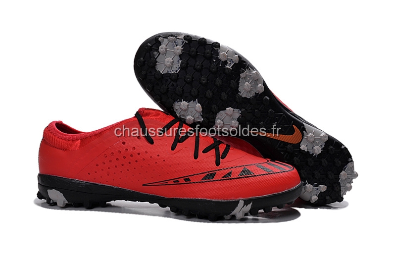Nike Crampon De Foot Elastico Finale III TF Rouge Noir