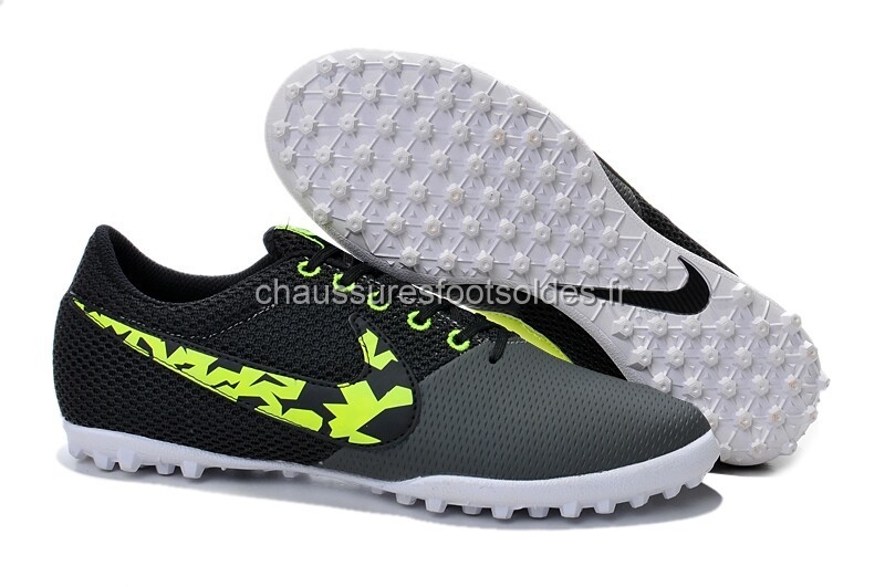 Nike Crampon De Foot Elastico Pro III TF Noir Gris