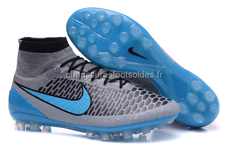 Nike Crampon De Foot Magista Obra AG Gris Bleu
