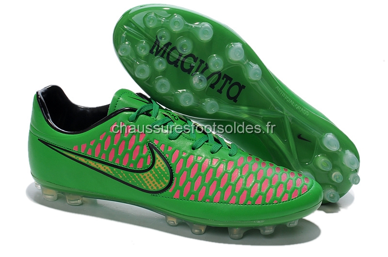 Nike Crampon De Foot Magista Opus AG Vert Noir