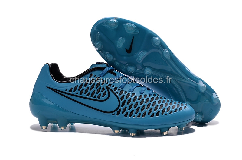 Nike Crampon De Foot Magista Opus FG Bleu Noir