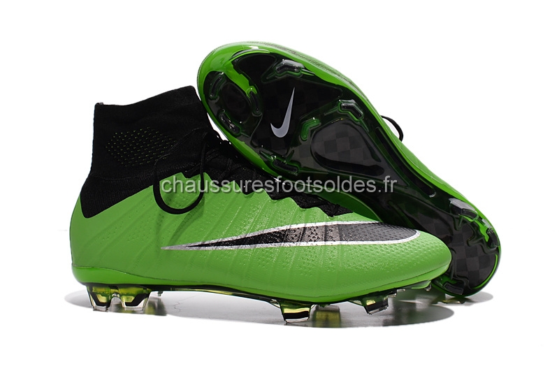 Nike Crampon De Foot Mercurial Superfly FG Noir Vert