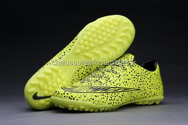 Nike Crampon De Foot Mercurial X Vapor TF Vert Fluorescent