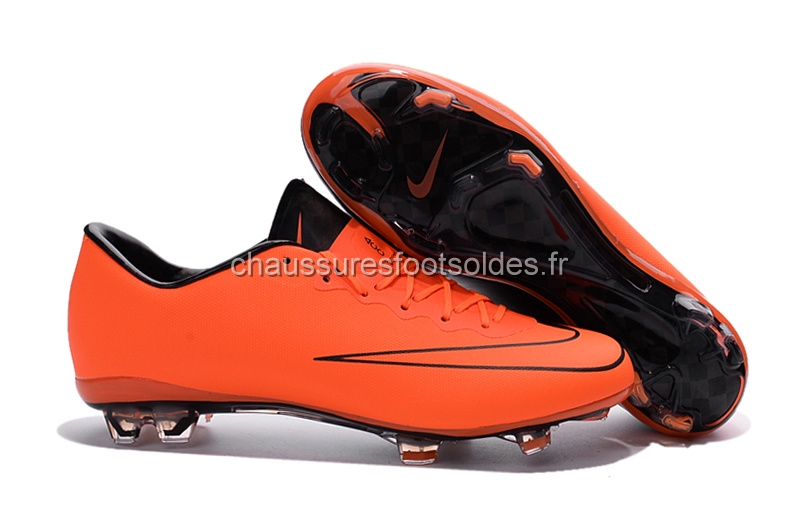 Nike Crampon De Foot Mercurial X Veloce FG Orange