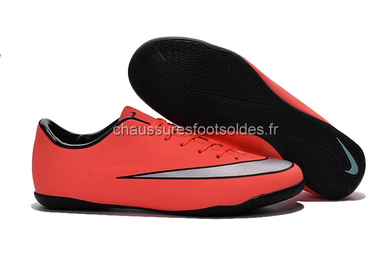 Nike Crampon De Foot Mercurial X Victory INIC Rouge Gris