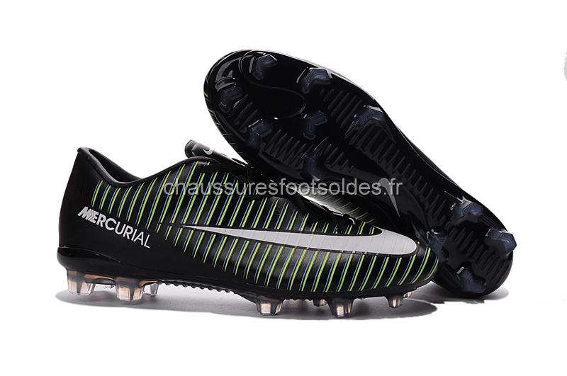 Nike Crampon De Foot Mercurial XI FG Noir Vert