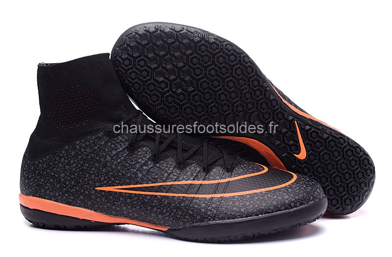 Nike Crampon De Foot MercurialX Proximo INIC Noir Orange