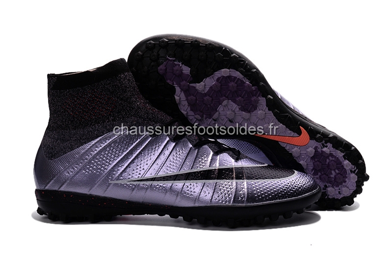 Nike Crampon De Foot MercurialX Proximo TF Noir Violet Rose