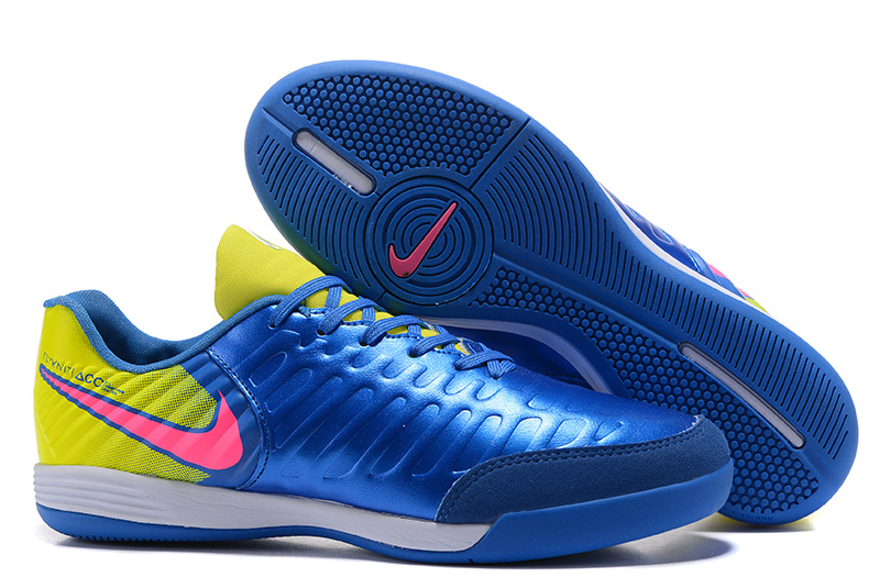 Nike Crampon De Foot Tiempo Mystic VII INIC Bleu Jaune