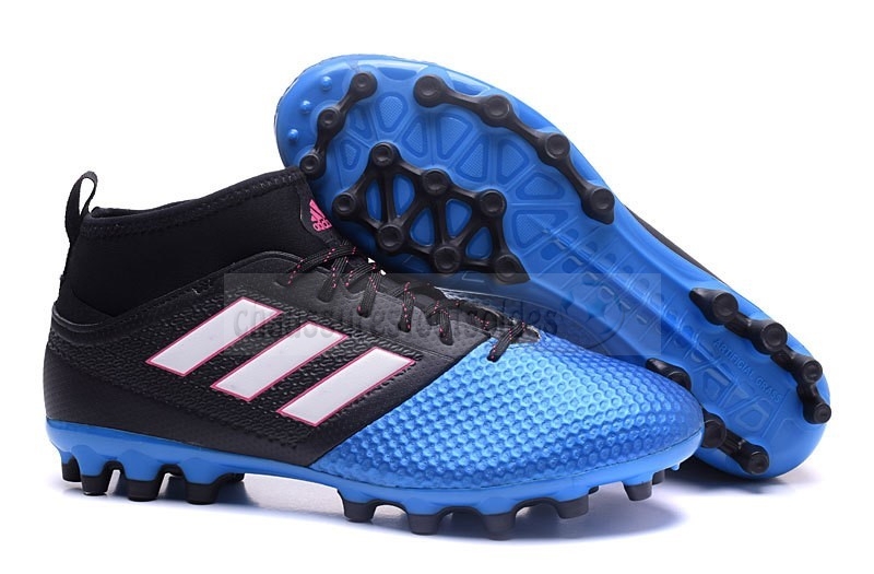 Adidas Crampon De Foot Ace 17.3 PRIMEMESH AG Bleu Noir