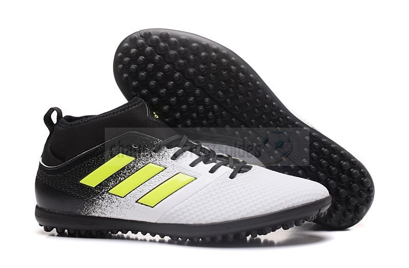 Adidas Crampon De Foot Ace 17.3 PRIMEMESH TF Blanc Jaune